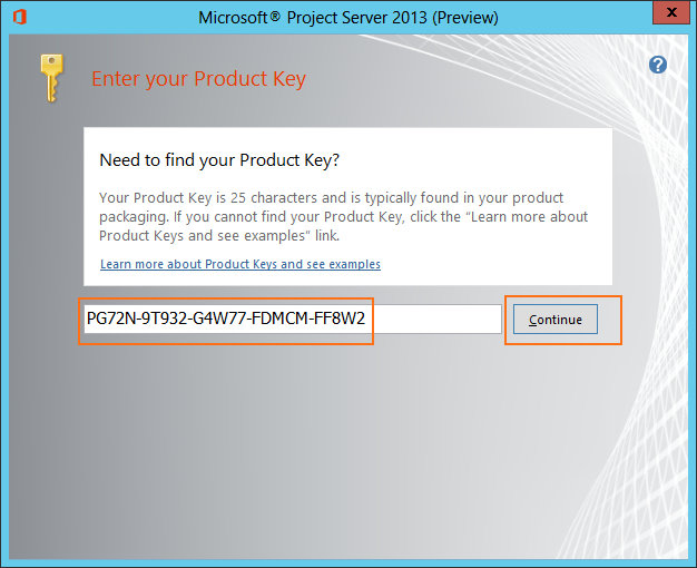 Install Project - Office Support microsoft project 2013 product key